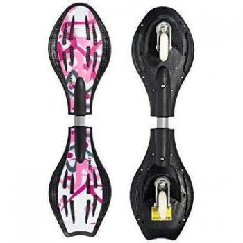 MAXOfit Waveboard Pro Close Mini Luna, Bis 129 Kg mit Tasche - Skateboard