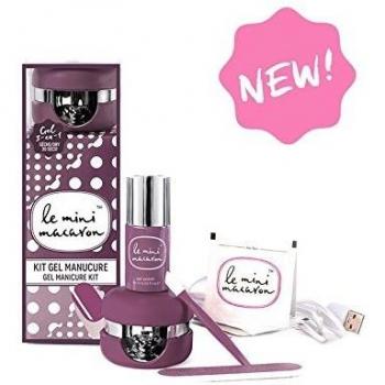 Kit de Manicura en Gel Le Mini Macaron - Pasas al Ron - Con Conexión USB