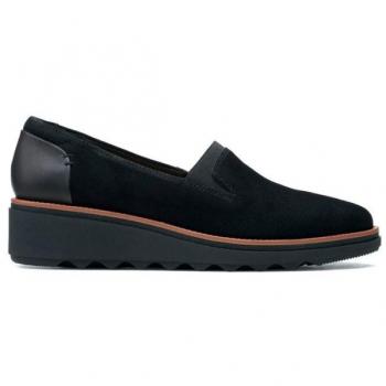 Mocasín Clarks Sharon Dolly Negro - Mujer, Talla 37, Color Negro