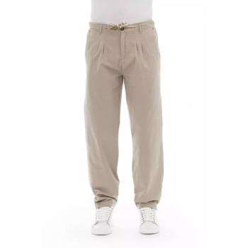 Baldinini Trend Beige Cotton Jeans & Pant - IT50 | L