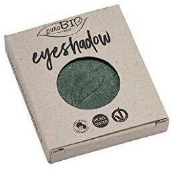 PuroBio Cosmetics Compact Shimmer Eyeshadow Refill - 22 Moss Green (2.5 g)