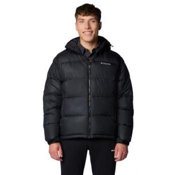 Chaqueta con capucha Columbia Pike Lake II negra carbón - XXL, chaqueta outdoor para hombre, forro incluido