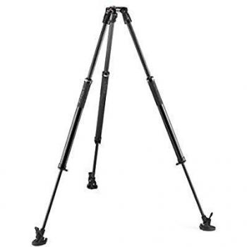 Manfrotto, 635 Trípode Fast Single, Trípode de Fibra de Carbono para Cámaras Réflex y Digitales