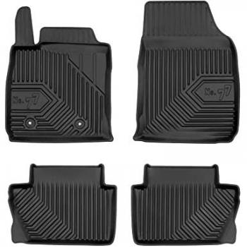Alfombrillas para automóvil Frogum No.77 para Ford EcoSport II a partir de 2017, modelo 77408418, características: diseño específico para el vehículo, material resistente al agua y fácil de limpiar, protección contra suciedad