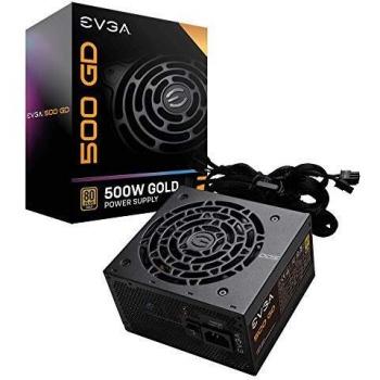EVGA 500 GD, 80+ Gold 500W, Fuente de Alimentación 100-GD-0500-V2
