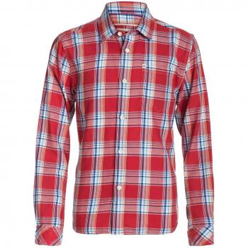 Quiksilver - Camisa, niños, color- Naranja, talla- 14