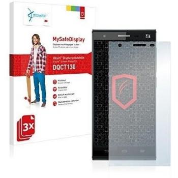 3x Vikuiti MySafeDisplay Protector de Pantalla DQCT130 de 3M para ZTE Star II Star 2