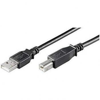 Cable USB 2.0 Hi-Speed 3 m A-B Negro