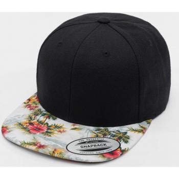 Floral Flexfit Snapback Cap - Mint Unisex Design