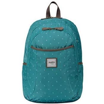 TOTTO Tumer - Mochila Casual, Azul, 40 cm