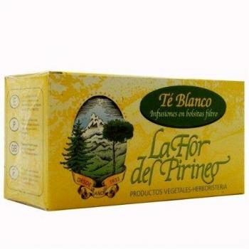 Infusión de Té Blanco Premium | La Flor del Pirineo - 25 Unidades