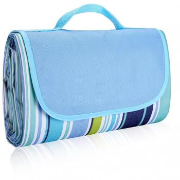 isYoung Manta de Picnic 145*200CM Impermeable y Durable del Traje de PVC de Picnic Pad para Campamento,Viaje y la Playa