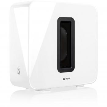 Sonos Sub Subwoofer - Para el sistema de sonido inalámbrico de tu hogar, calibración de sonido con graves dinámicos y definidos, sin vibraciones, color blanco