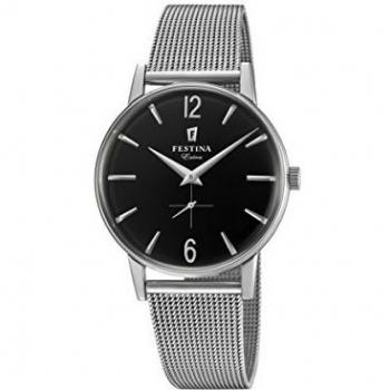 Festina Reloj Análogo clásico para Hombre de Cuarzo con Correa en Acero Inoxidable F20252/4