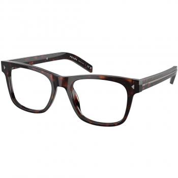Prada PR A13V 17N1O1 Men's Eyeglasses Tortoiseshell Size 54 (Frame Only) - Blue Light Block Available