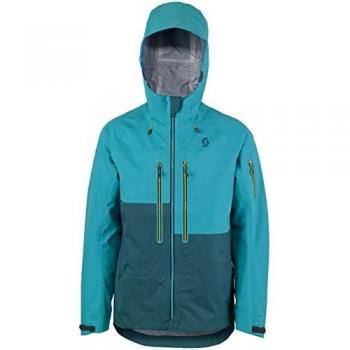 Chaqueta de esquí para hombre Explorair 3L, hombre, sea blue/blue coral, small