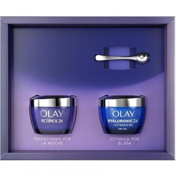 Olay Regenerist Collagen Peptide24 Crema Hidratante Día 50 ml con Péptidos de Colágeno + Olay Retinol24 Crema Hidratante Noche 50 ml con Comple