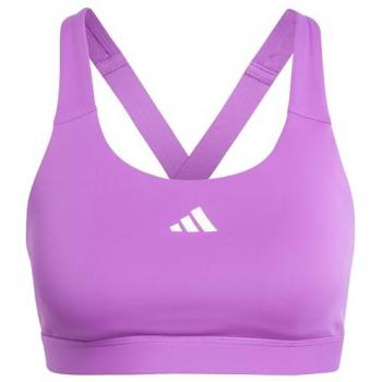 Adidas Training High-Support Sujetador Deportivo para Mujeres en color Berry, talla XL, soporte alto, ideal para entrenamiento