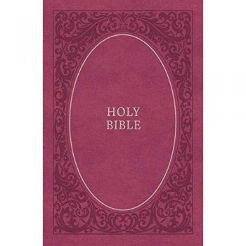 NKJV, Holy Bible, Soft Touch Edition, Imitation Leather, Pink, Comfort Print: Holy Bible, New King James Version