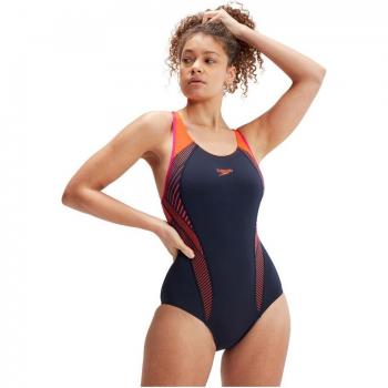 Bañador de mujer Speedo Placement Laneback
