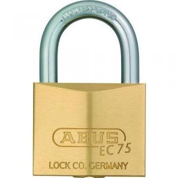 Abus 75/50HB50 - Candado Extra-Classe latón con llave de seguridad 50mm arco largo