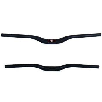 ELITA ONE MTB Manillar para Bicicleta,Diámetro 31.8 * 660/680/700/720mm Fibra de Carbono Completa ud Mate Negro Ciclismo Manillares
