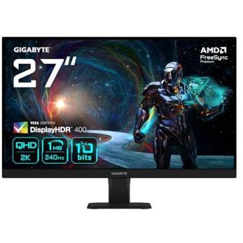 Monitor Gaming GIGABYTE GS27QXA 27 QHD IPS 240Hz 1ms HDR FreeSync Premium