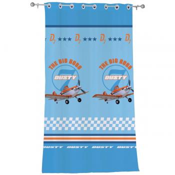 Cti 040875 Cortina Disney Planes Dusty, Poliéster Y Algodón, 140 x 260 cm