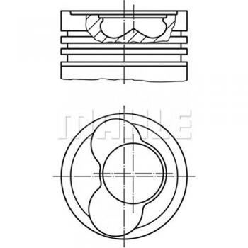 Mahle Original 030 59 02 pistón