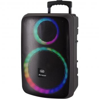Altavoz Karaoke Trevi XF 1250 KB Amplificado 90W Bluetooth TWS con Microfono y Efectos de Luz Disco