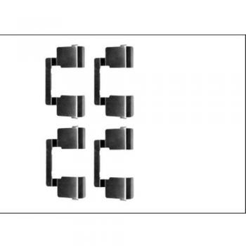 Kit de accesorios HELLA 8DZ 355 205-571, pastillas de freno para RENAULT CLIO 2, Scénic 1 y SAFRANE 2