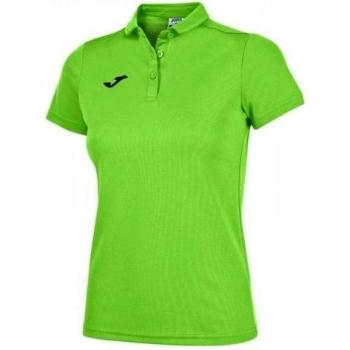 Joma Hobby Women's Short Sleeve Fluorescent Green Polo Shirt