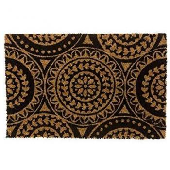 Lola Home Felpudo Vintage de Fibra de Coco Natural de 40x60 cm