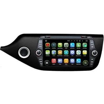 2 Din 8 pulgadas Coche Estéreo con GPS Navegación Android 5.1.1 Lollipop OS para Kia Ceed 2014 2015,Pantalla Táctil Capacitiva con 1.6G de la Cortex A9 Quad Core CPU 16G y 1G DDR3 RAM Flash 1024x600 Radio DVD 3G/WIFI OBD2 Aux Entrada USB/SD DVR