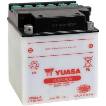YUASA BATERIA YB30CL-B abierto - sin ácido