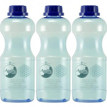 Tritan Botella EVI, 0,5 L, Acala, Juego ahorro, con la flor de la Vida