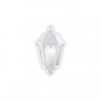 Aplique blanco ANNA 1 bombilla Resina IP44 E27 para exterior