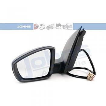 Espejo retrovisor exterior JOHNS 95 27 37-22 izquierdo, ajustable eléctricamente, asférico y calefactable con capa de imprimación