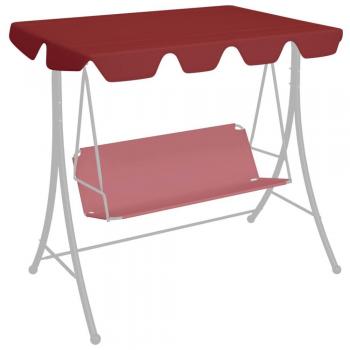 vidaXL Replacement Canopy for Garden Swing Wine Red 188/168x145/110 cm