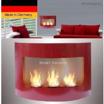Bioetanol para chimenea. Modelo Marseille - Elige entre 6 colores rojo