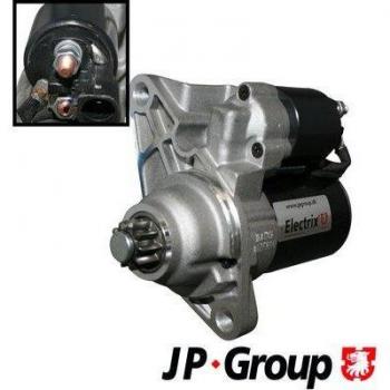 Motor de arranque JP GROUP 1190304000 - Tipo: Motor de arranque, Características: Compatible con vehículos específicos, alta calidad de fabricación, fácil instalación, rendimiento óptimo en arranques