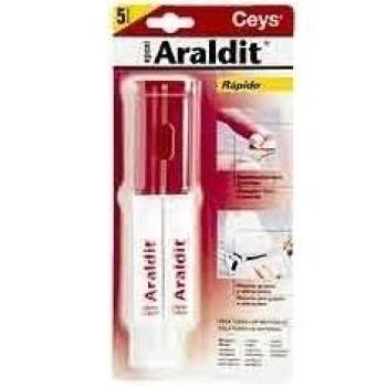 ceys CE510402 Adhesivo araldit rapido jeringa Transparent, 0 W, 0 V, Azul