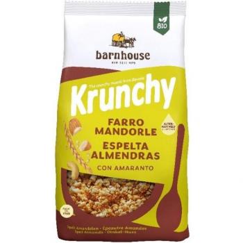 Muesli Krunchy Amaranto Espelta Almendras Bio 375g Barnhouse