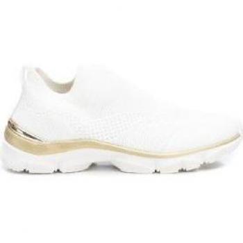 Zapatilla de mujer Xti 142454 blanco con cordón