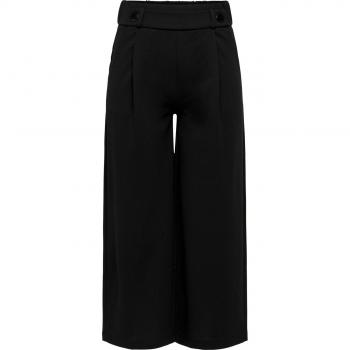 Pantalones Jdy Geggo Ancle Negro - Pantalón de mujer fluido estilo culotte