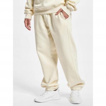 Urban Classics Men's Big Size White Sweatpants with Elastic Waist and Drawstring 3XL