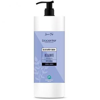 Gel de baño y ducha natural relajante Biocenter 1000 ml ecológico y vegano