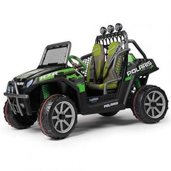 Coche Eléctrico Peg Perego Polaris Ranger RZR Green Shadow 24V para 2 Niños