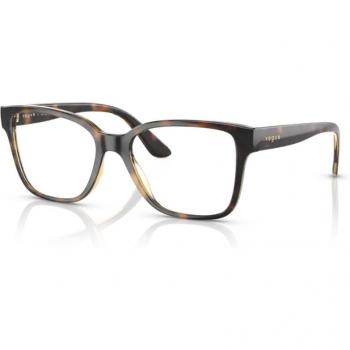 Vogue Eyewear VO5452 W656 Women’s Tortoiseshell Square Havana Blue Light Block Glasses