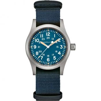 Hamilton Khaki Field 38mm Mechanical Men's Watch with Textile Strap